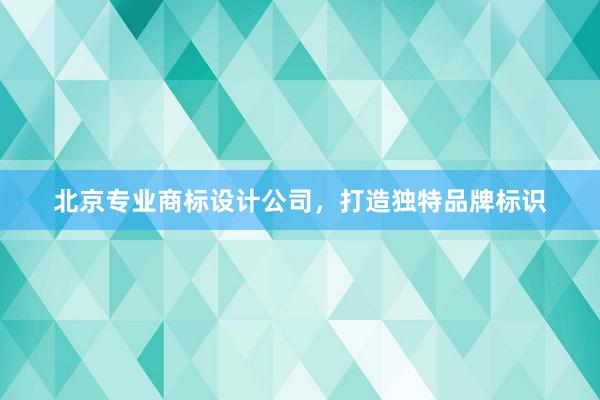 北京专业商标设计公司，打造独特品牌标识